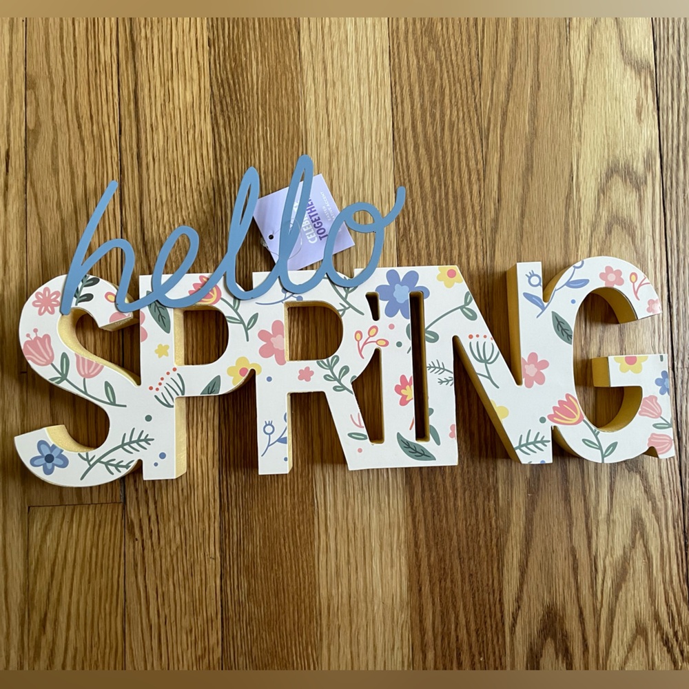 Kohl's Purple and Blue Decorative Letters